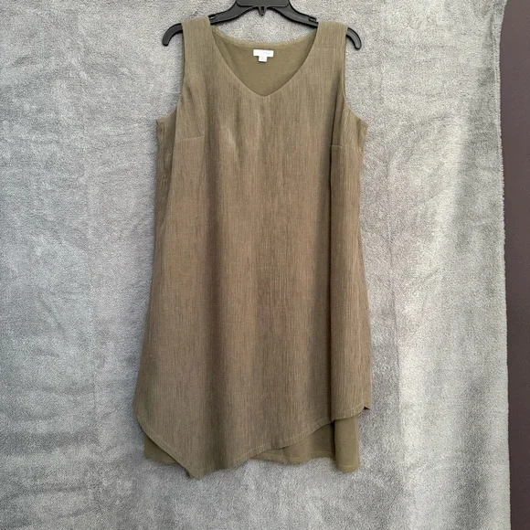Pure Jill Olive Green dress - Picture 2 of 10